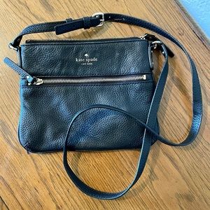 kate spade lil black satchel
